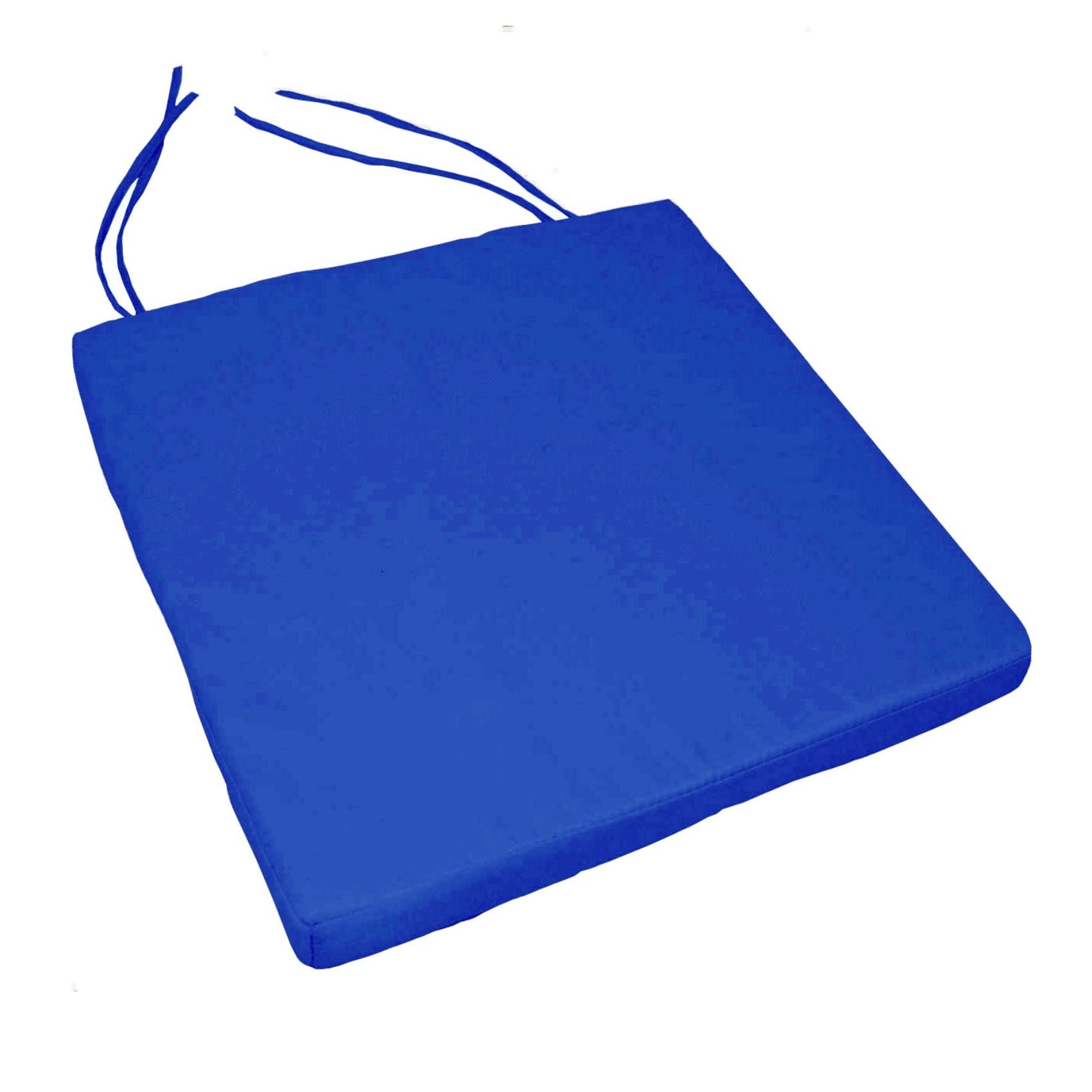 Lot De 2 Ou 4 Coussins De Chaise Jardin 40x40x5cm | Housse Polyester Imperméable | Avec Attaches