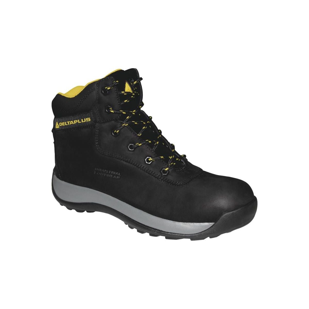 Chaussures de sécurité hautes S3 cuir Noir - Delta Plus - Taille 43 ...