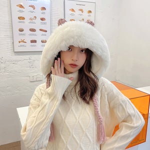 Zylioo Cappello Da Aviatore XXL In Finta Pelliccia - Per Teste Grandi (60-65 Cm), Caldo Invernale Con Paraorecchie - 2