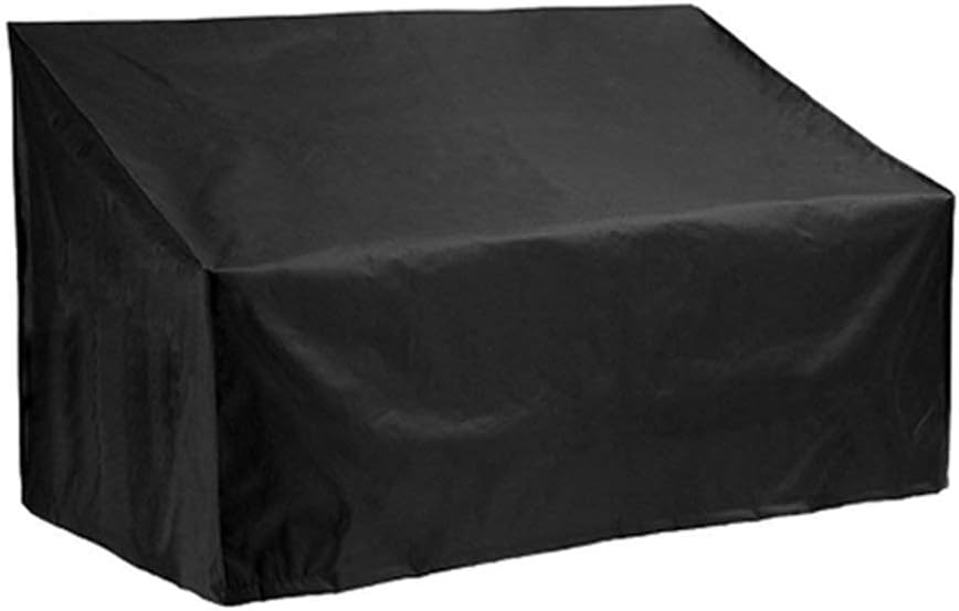 Pokrowiec na 4-osobową ławkę ogrodową – wytrzymały, wodoodporny materiał Oxford 210D – pokrowiec na ławkę ogrodową – 190 x 66 x 89 cm