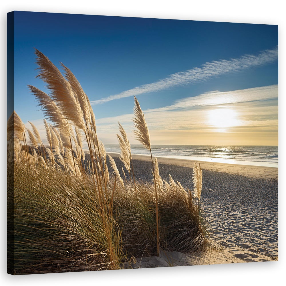 Obraz na płótnie, Plaża Morze Natura 50x50