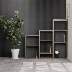 Grille murale décorative pour radiateur - Panneau MDF de 6 mm d'épaisseur (1200 x 610 mm) - Motif M56