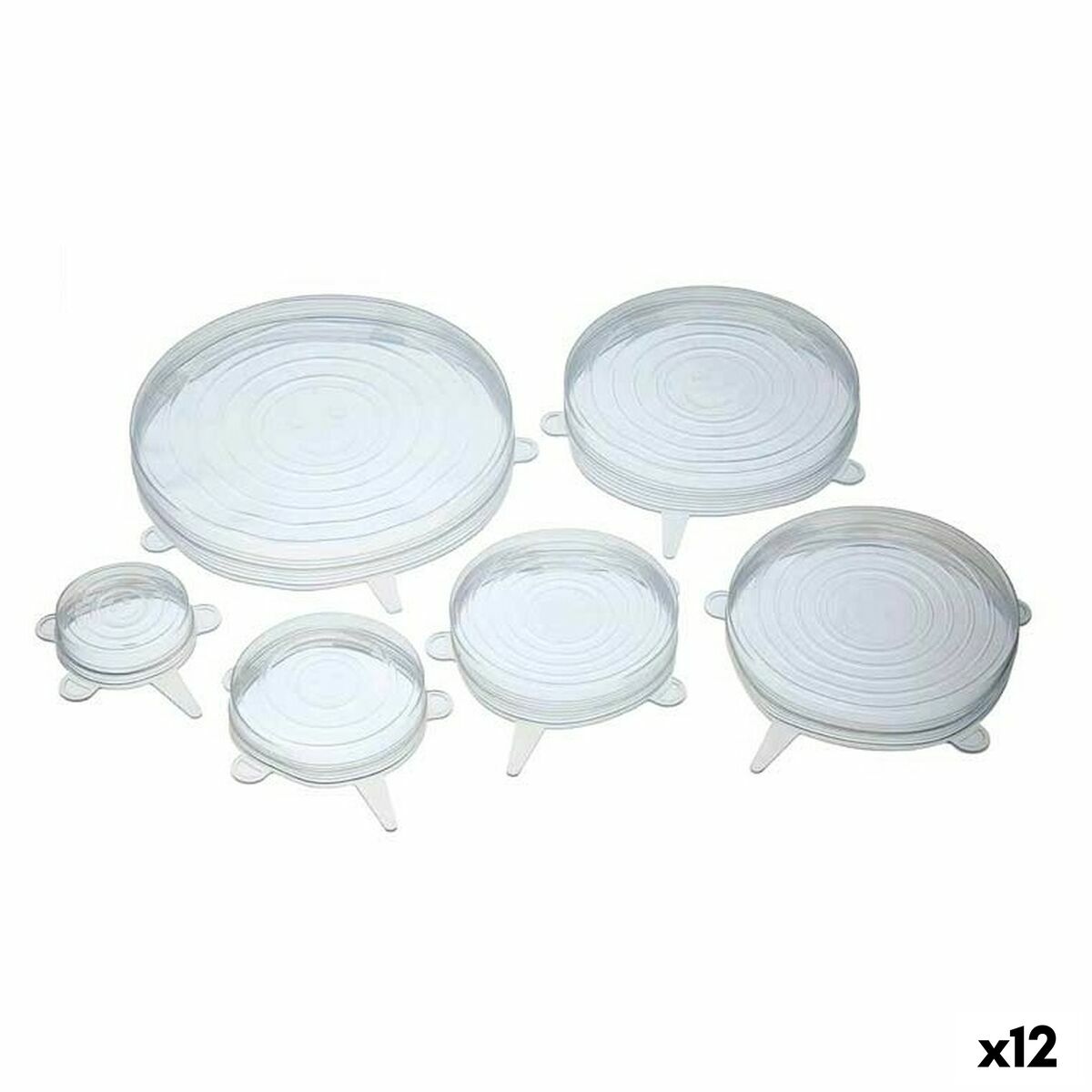 Lot De 4 Bouchons étanches Réutilisables Pour Biberons - Couvercles Transparents, Protection Anti-fuite