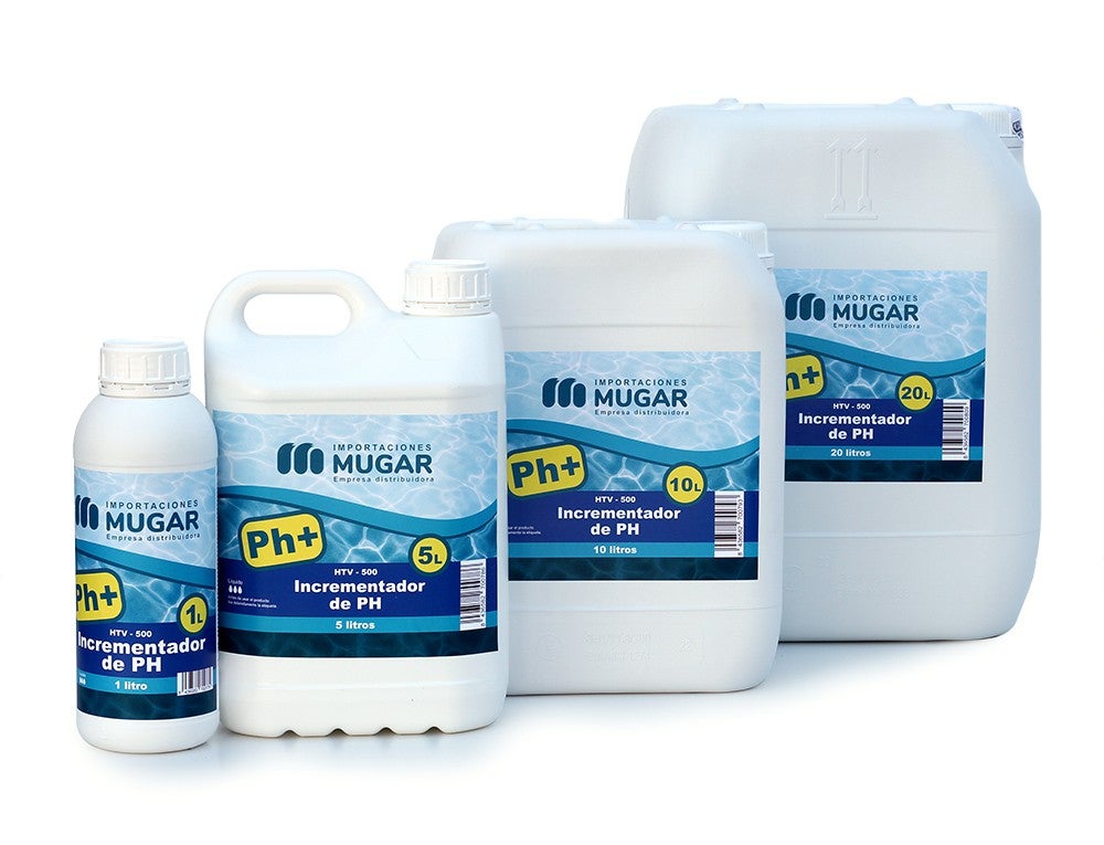 MUGAR PH-verlager Voor Zwembad – Zwavelzuur 15% – 5, 10 Of 20 Liter – Voor Professioneel En Privégebruik