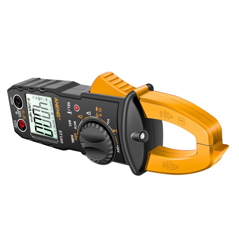 multimètre, pince multimètre numérique pour tension AC/DC, jaune - 4