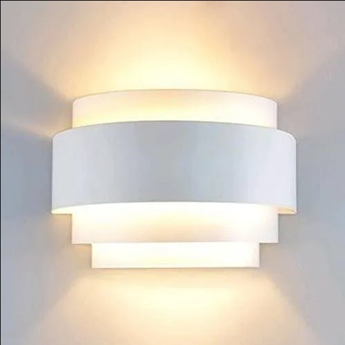 Lampa ścienna LED, lampa dekoracyjna, E27, odpowiednia do salonu, sypialni, korytarza, hotelu, biura (żarówka nie jest dołączona)