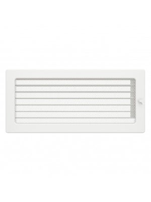 KRATKI Grille de ventilation 17x37 graphite une persienne