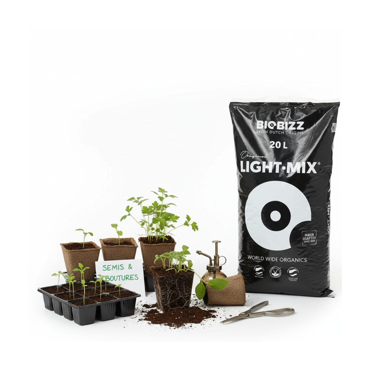 Terreau LIGHT.MIX en sac de 20 litres - BIOBIZZ - 4