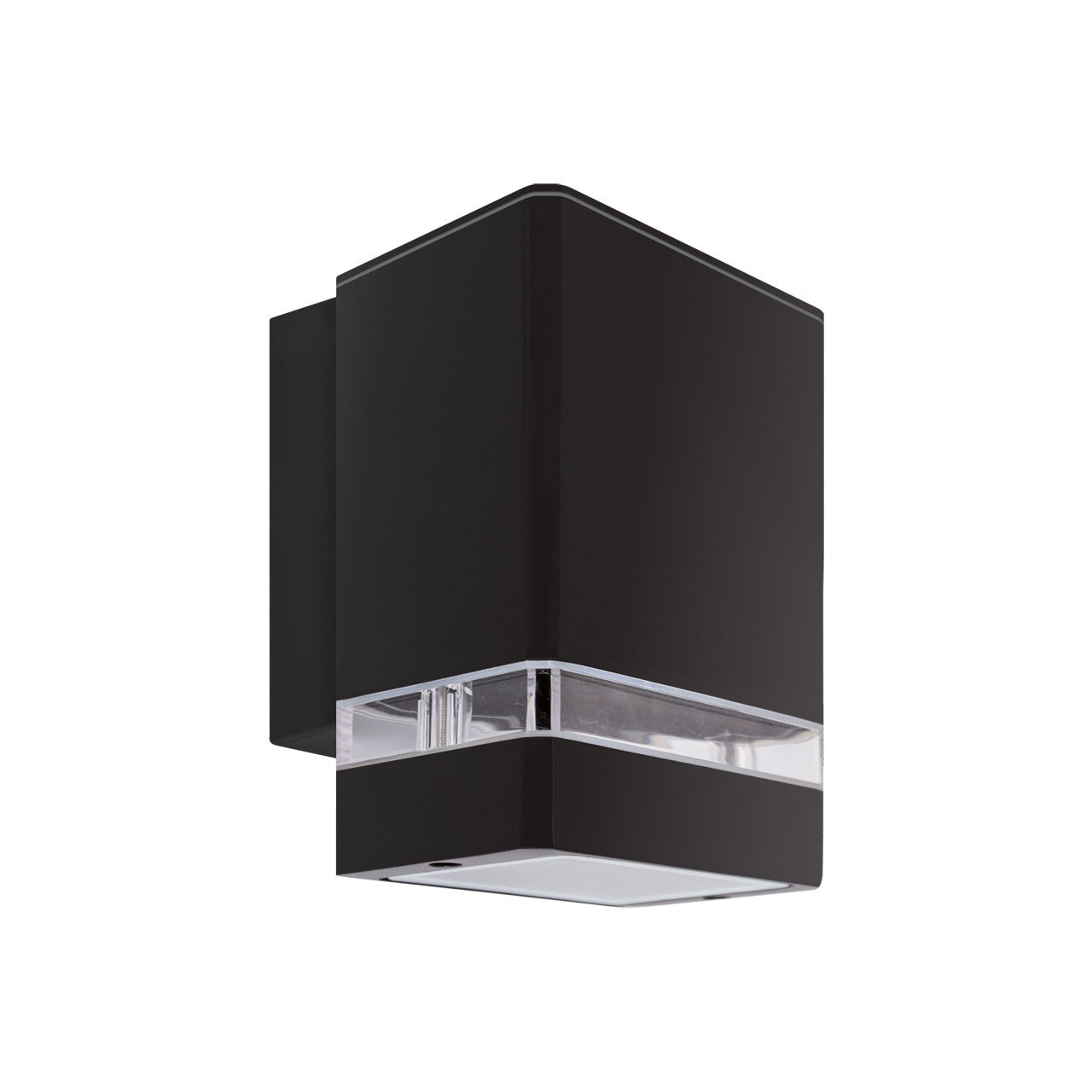 Kinkiet zewnętrzny BRUNO czarny 1xGU10x35W wym: 16x11x9,4 cm IP54 Struhm