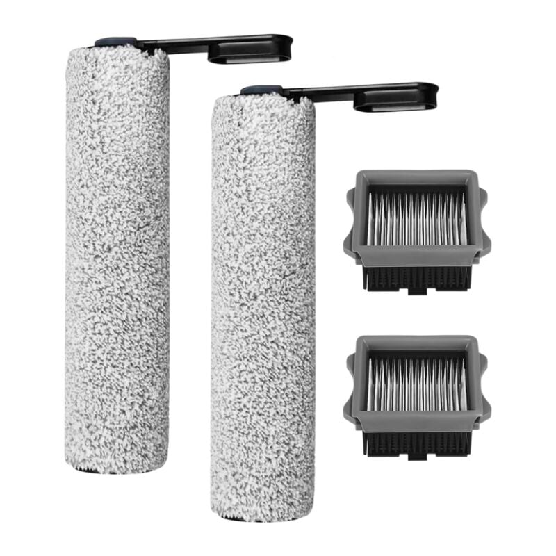 Zestaw Akcesoriów do Odkurzacza Tineco Floor One S7 Pro – 2 Rolki Szczotek + 2 Wymienne Filtry HEPA