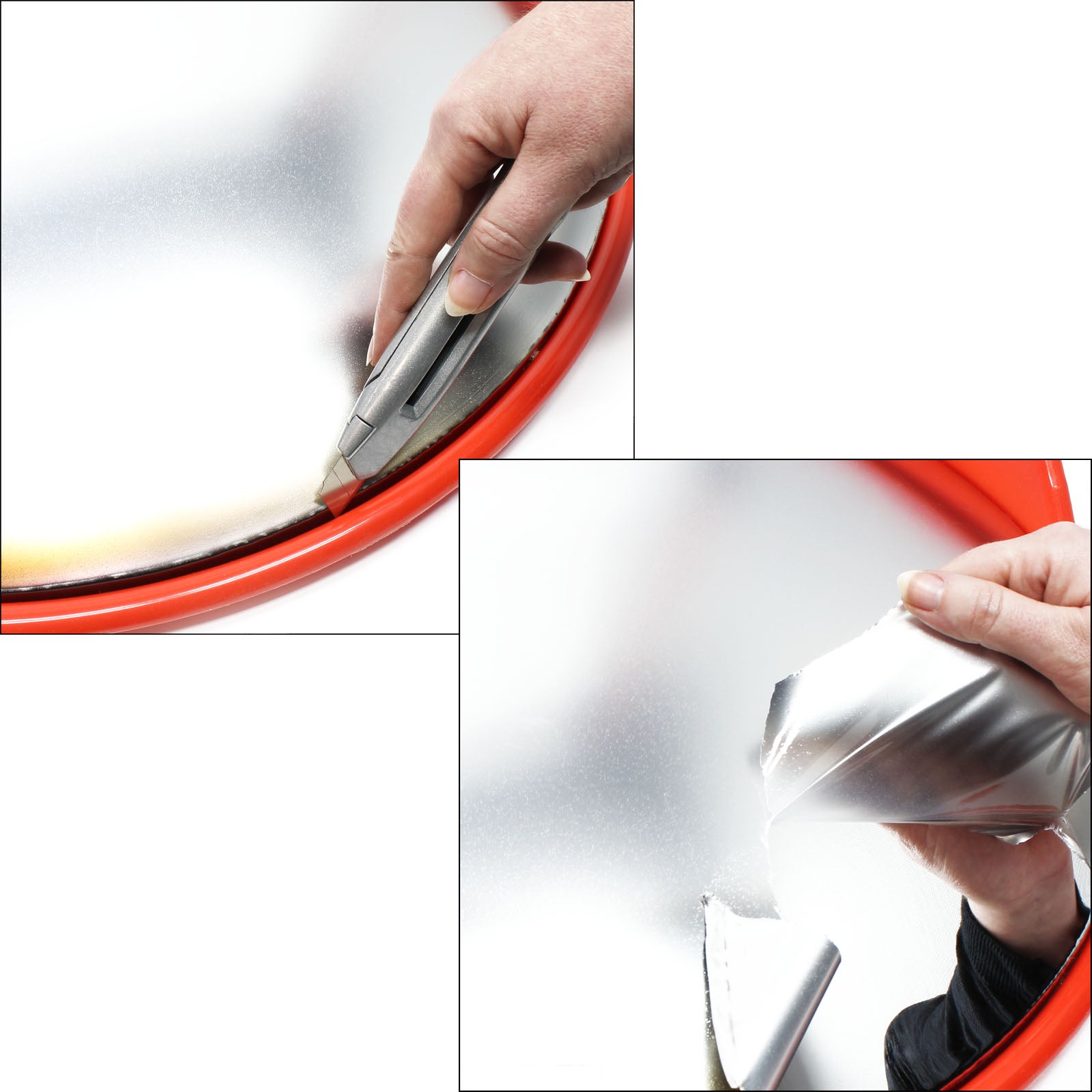 Specchio parabolico da esterno per il traffico Specchio panoramico di sicurezza 45cm - 5