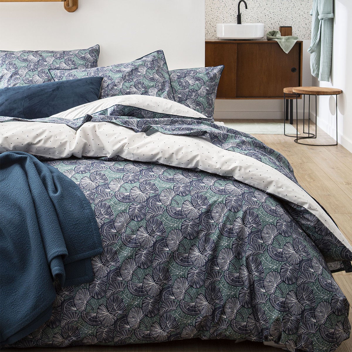Taie d'oreiller en percale de coton, Zephyr - 3