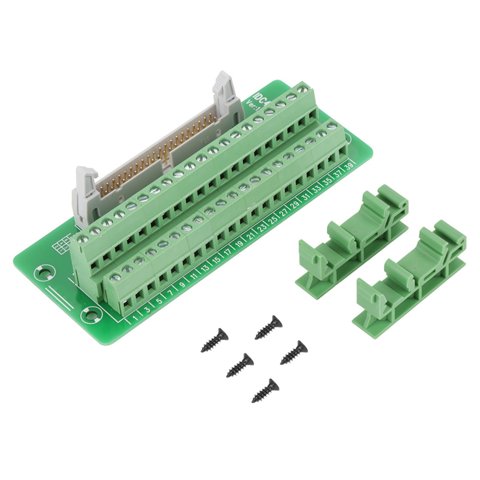 Módulo DB9-MG6 Para Montaje En Riel DIN - Conector Macho/Hembra Con Borne Para Control Eléctrico
