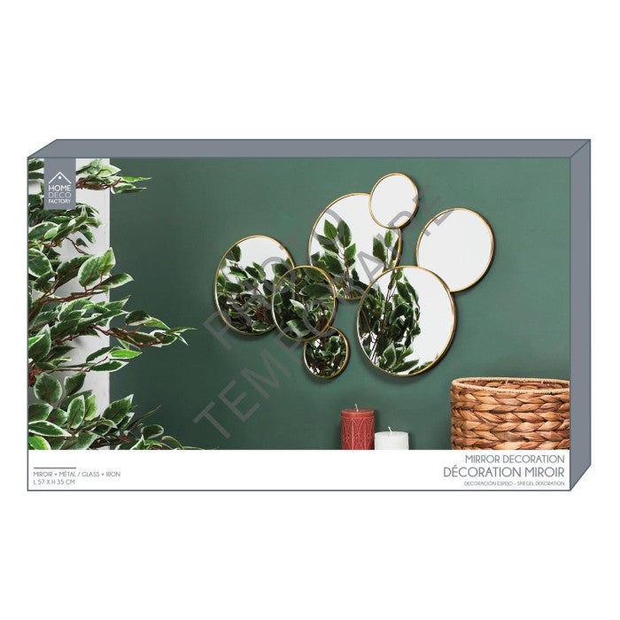 Decoration Miroir Rond - 3