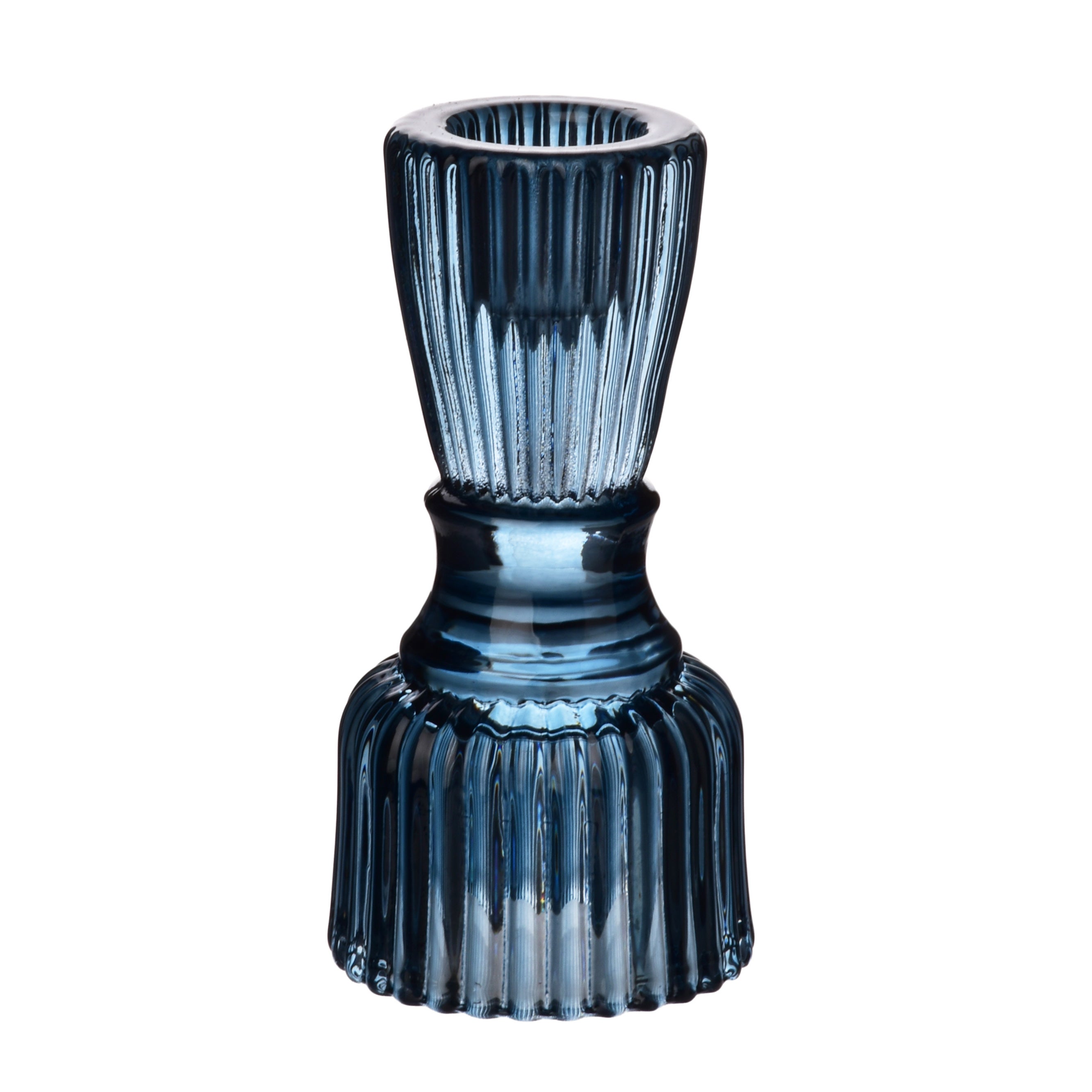 Patricia blue świecznik5,1x5,1x10,2 cm