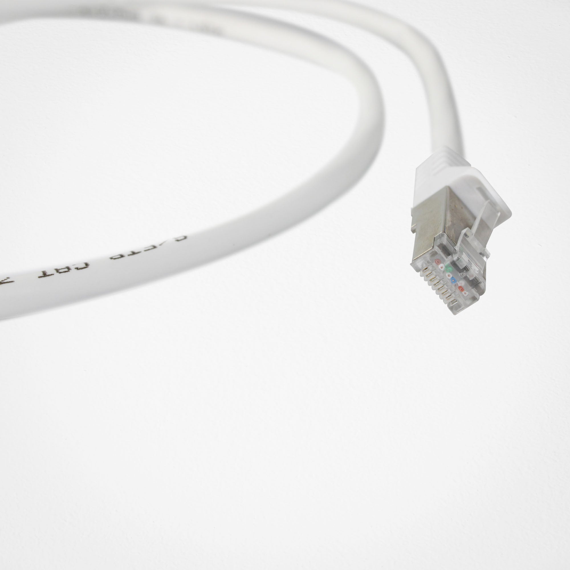 CÂBLE RJ45, CAT 6, F/UTP, DROIT, BLANC, 10M - 3