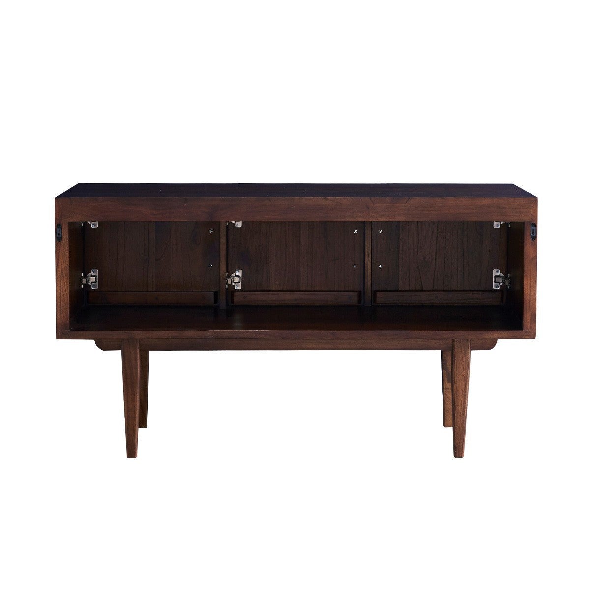 Meuble sous vasque en mindi massif 135 cm VINTAGE - 6
