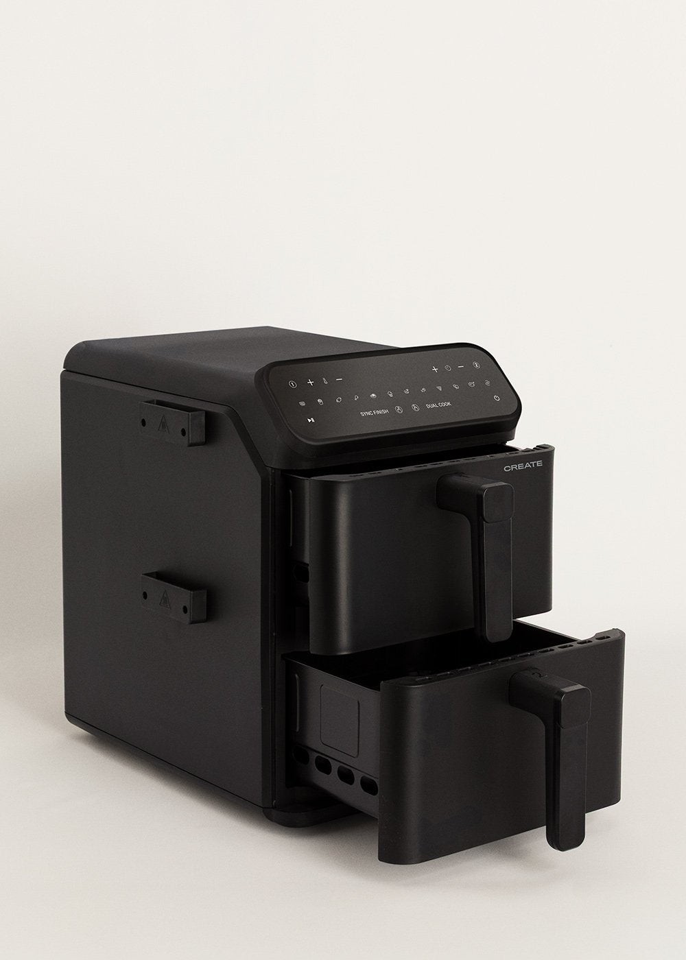 CREATE - AIR FRYER DUAL STACK - Frytkownica beztłuszczowa 11,2 L z podwójną warstwą i niezależną kontrolą - Noir - 7