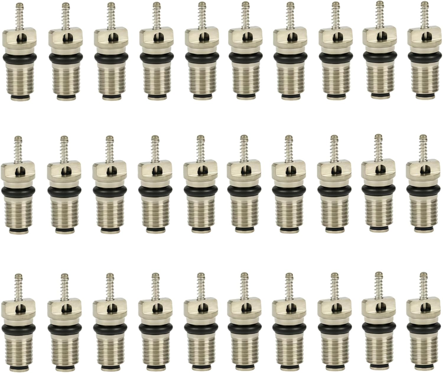 Noyau De Valve R134a Violet - 6 Pièces Pour Climatisation BMW, Mini, Rover, Mercedes - Recharge Facile