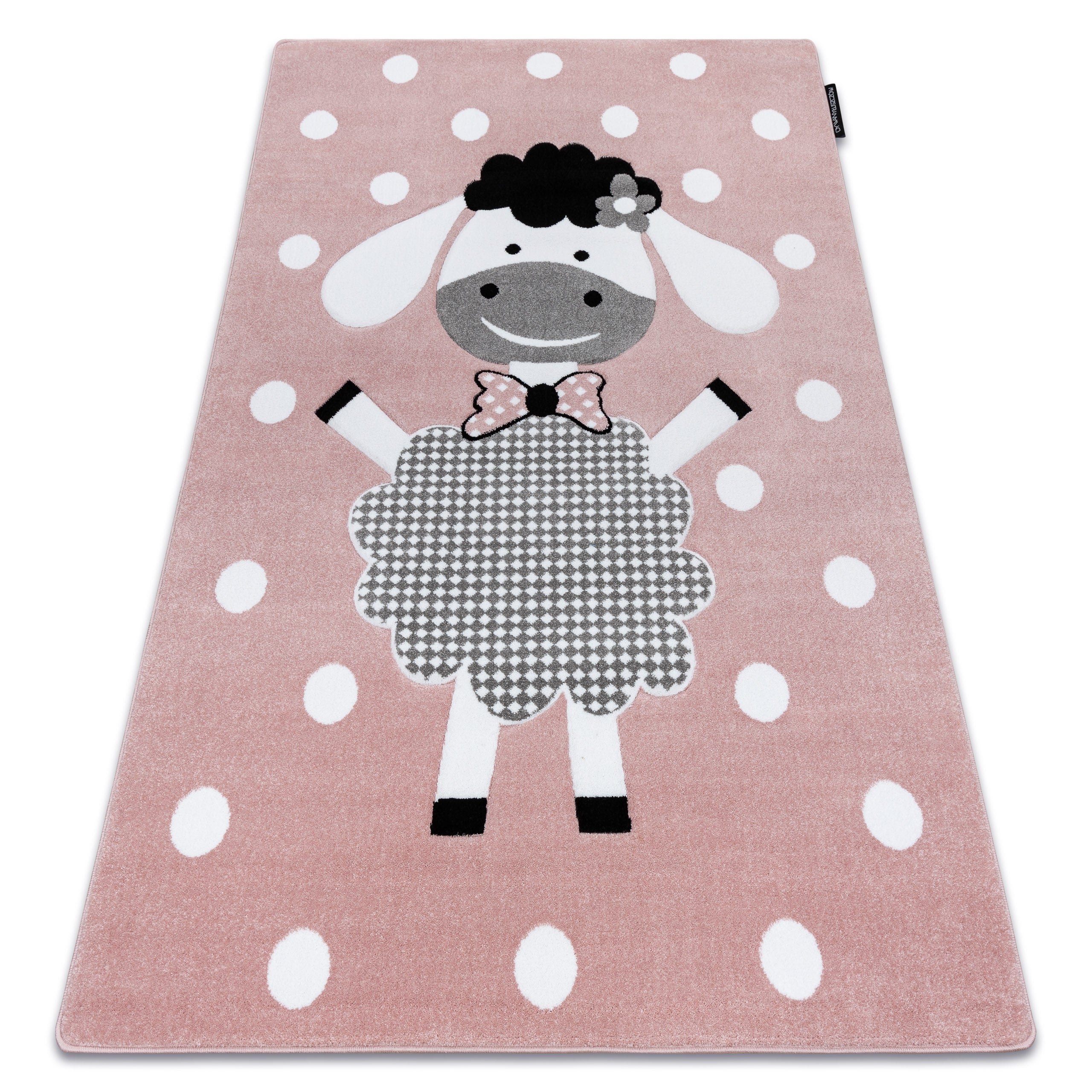 Dywan PETIT DOLLY OWCA, OWIECZKA róż 140x190 cm