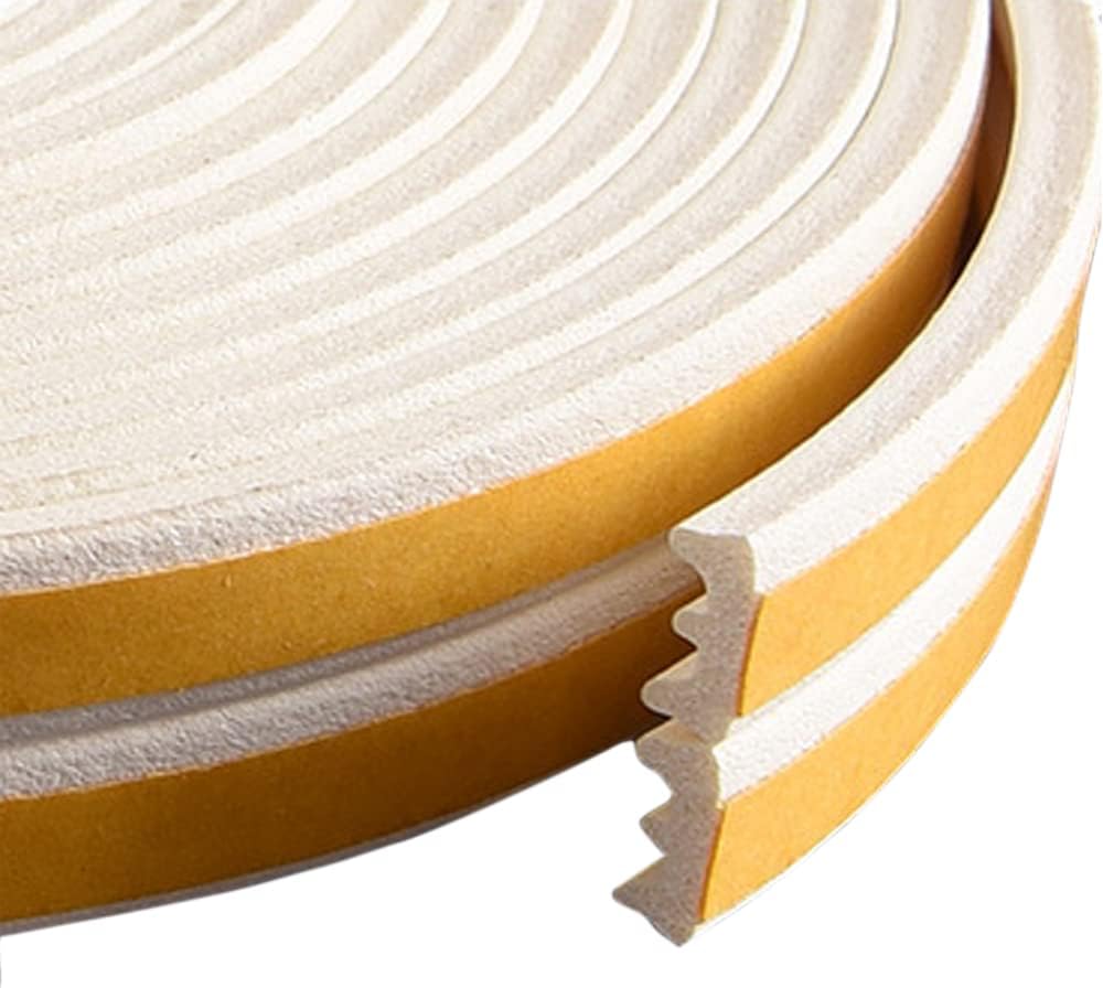 Cinta De Sellado Para Ventanas Autoadhesiva - 5 Cm Ancho X 10 M Largo, Transparente E Impermeable - Bloquea Aire Frío, Polvo Y Lluvia