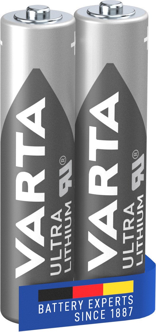 2 Piles LR03 VARTA AAA ULTRA Lithium - 2
