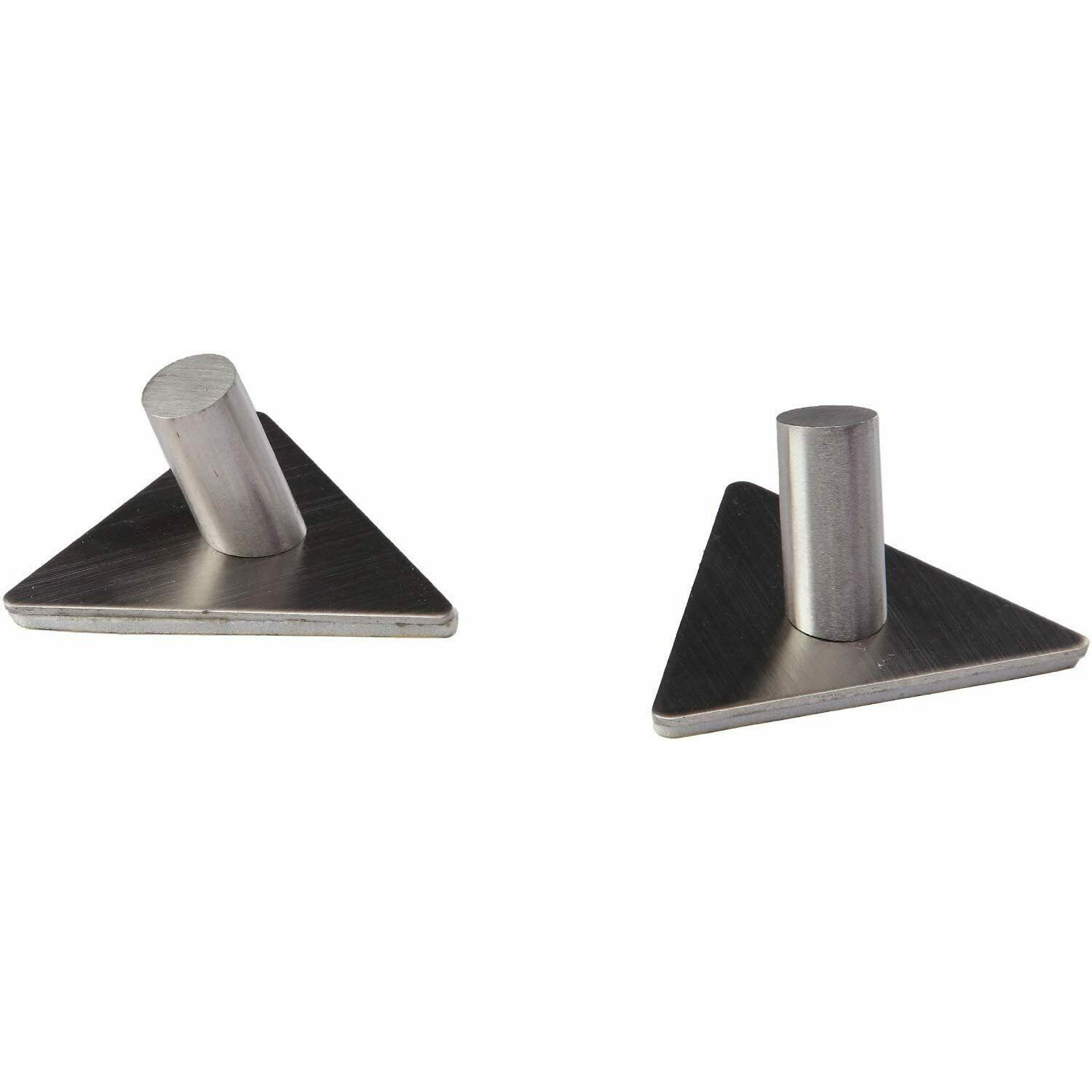 Fermaporta Magnetici Senza Fori - Set Di 2 In Acciaio Inox Con Adesivo - Foto 7