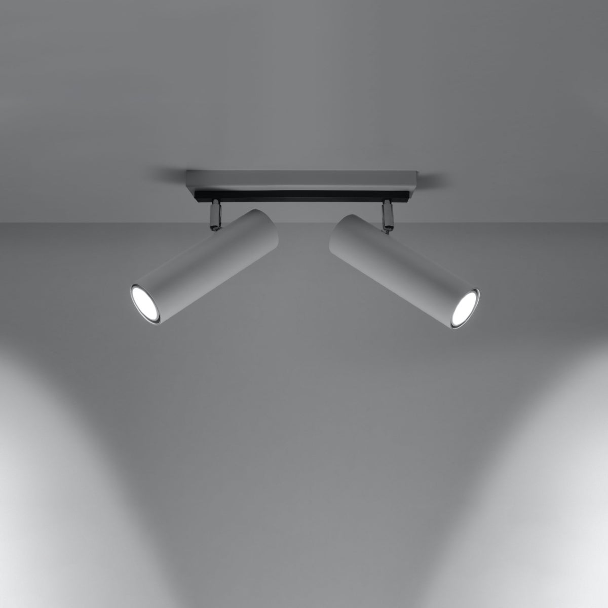 Plafon INVICTA 2 biały LED 3000K - 30x6x20cm Sollux