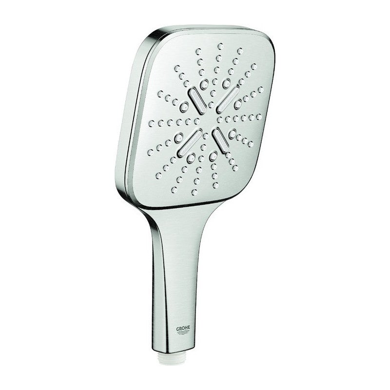 Para de dus Grohe 26582DC0, SmartActive Cube, 1/2'', 3 functii, 130 mm, mat, otel
