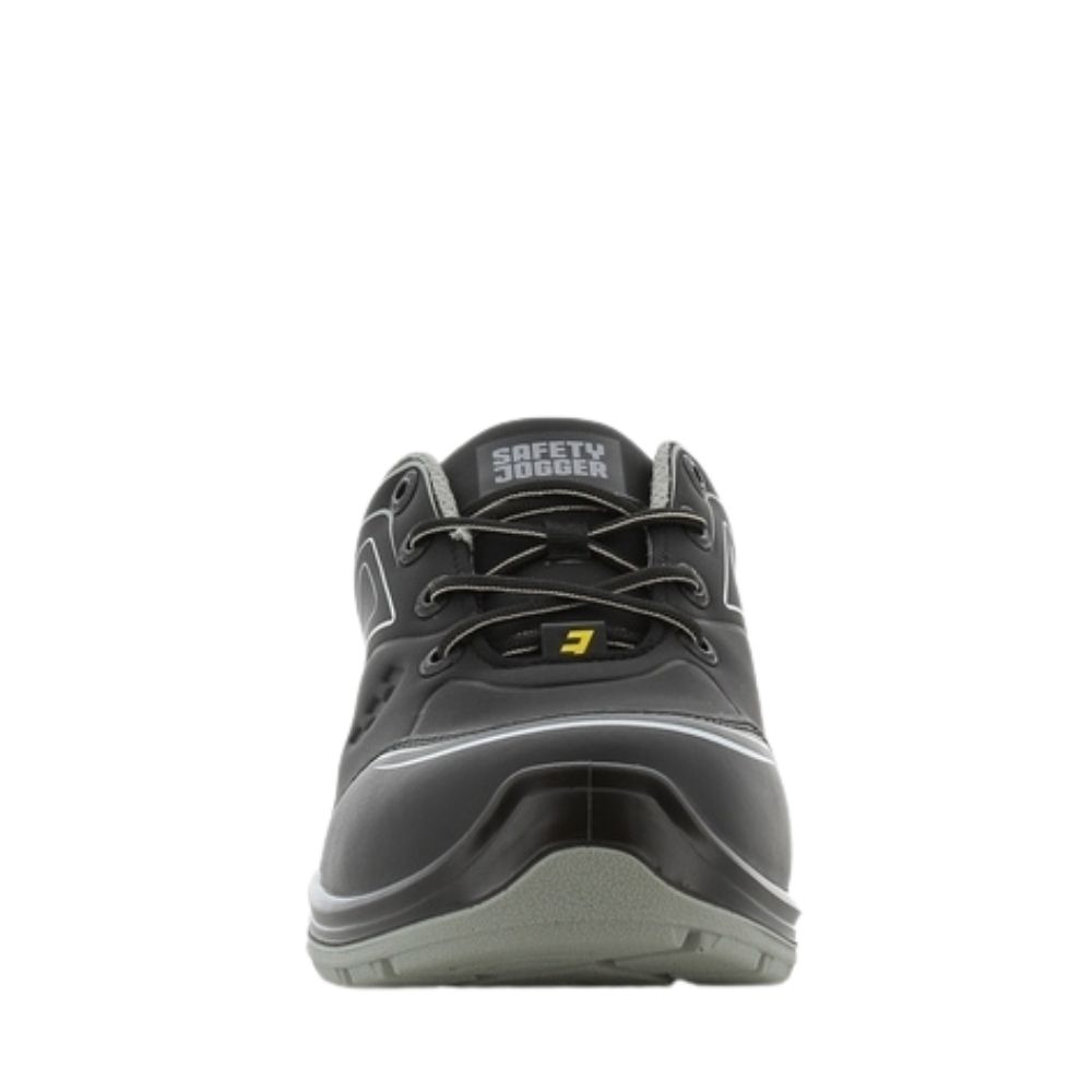 Baskets de sécurité basses sportives sans métal Safety Jogger FLOW S3 SRC ESD Noir / Blanc 46 - 2