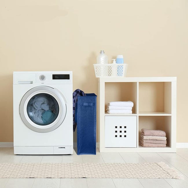 Cesto Extra Stretto. Cesto Portabiancheria Sottile. Cesto In Feltro Per Mobiletto. - Italia - Foto 2