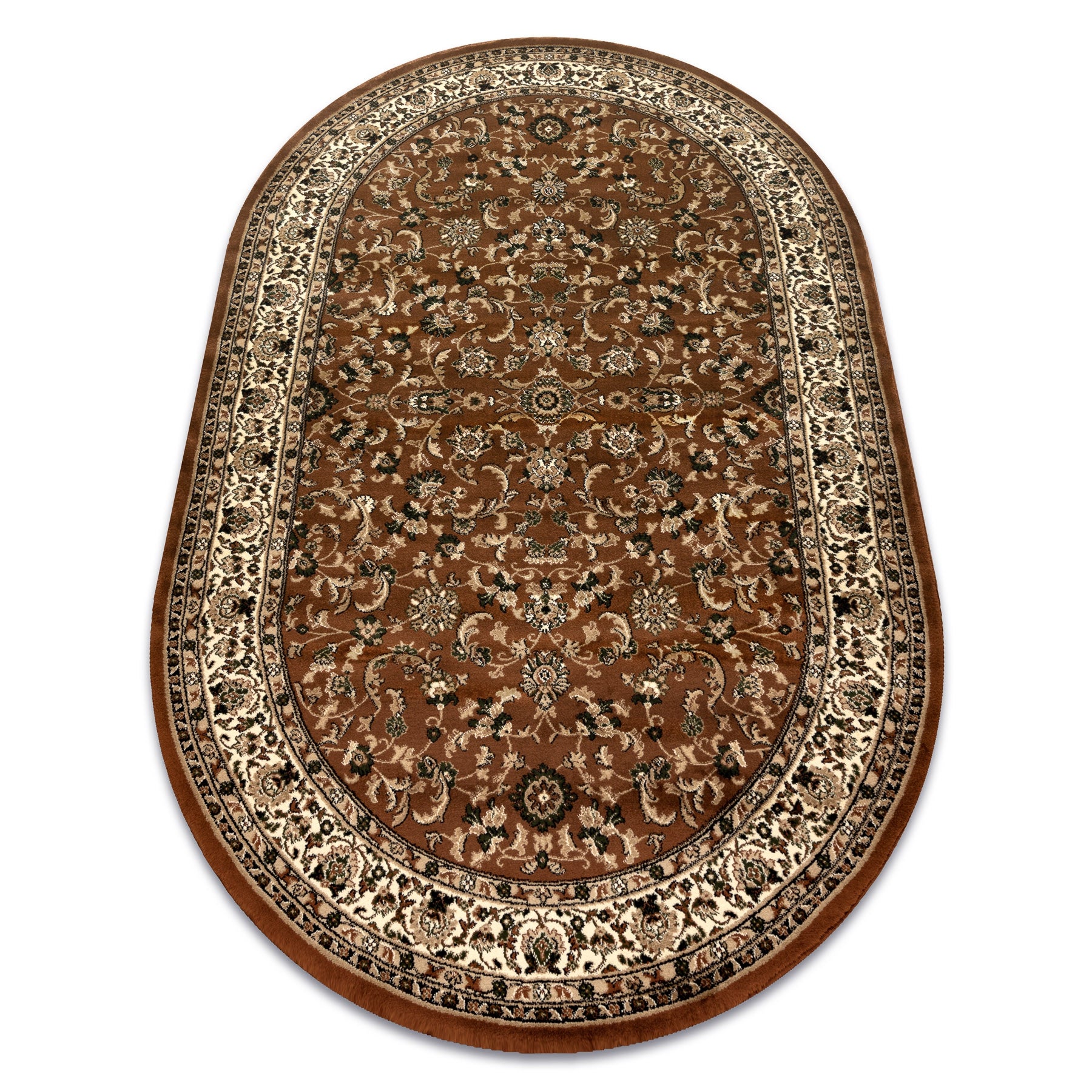 Dywan ROYAL ADR owal wzór 1745 brązowy 150x250 cm