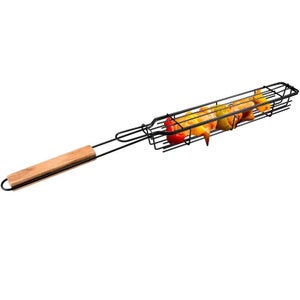 Ulalaza Sacca Per Griglia Barbecue Antiaderente – Resistente Al Calore (260°C), Riutilizzabile, In Fibra Di Vetro E Teflon, 24x14cm (S) - 4