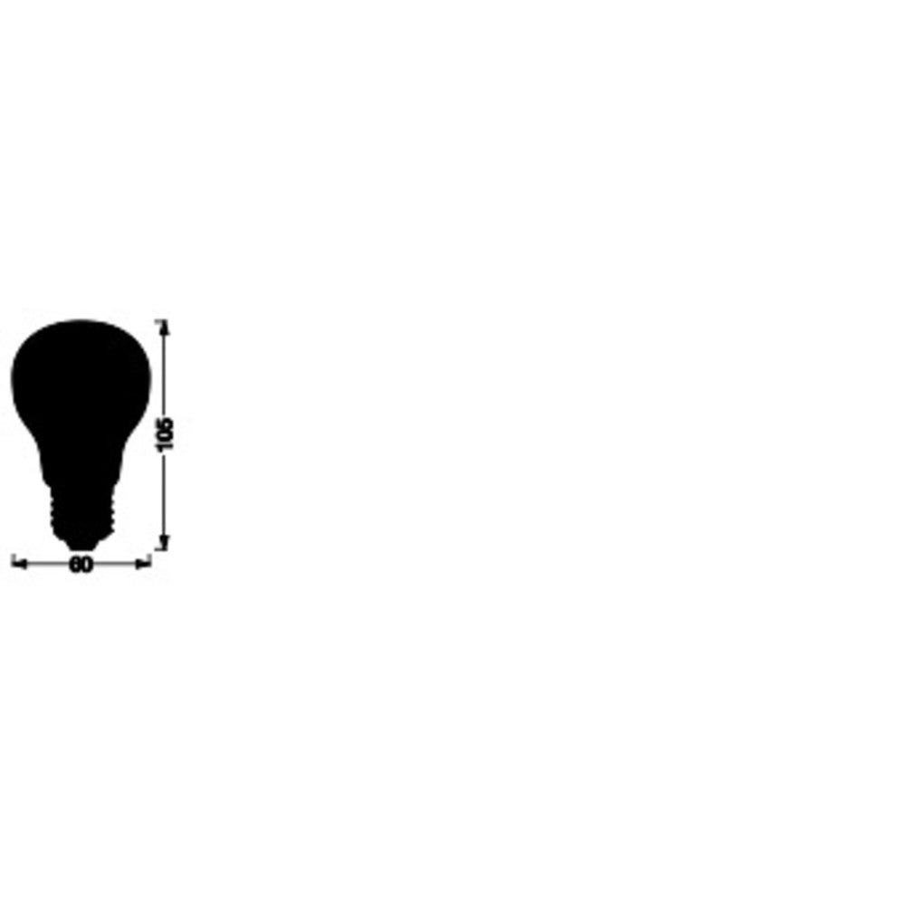 LEDVANCE Ampoule LED SMART+ WIFI, transparente, 4,8W, 470lm, forme classique culot E27, multi couleurs et lumière blanche, dimmable, application ou - 3