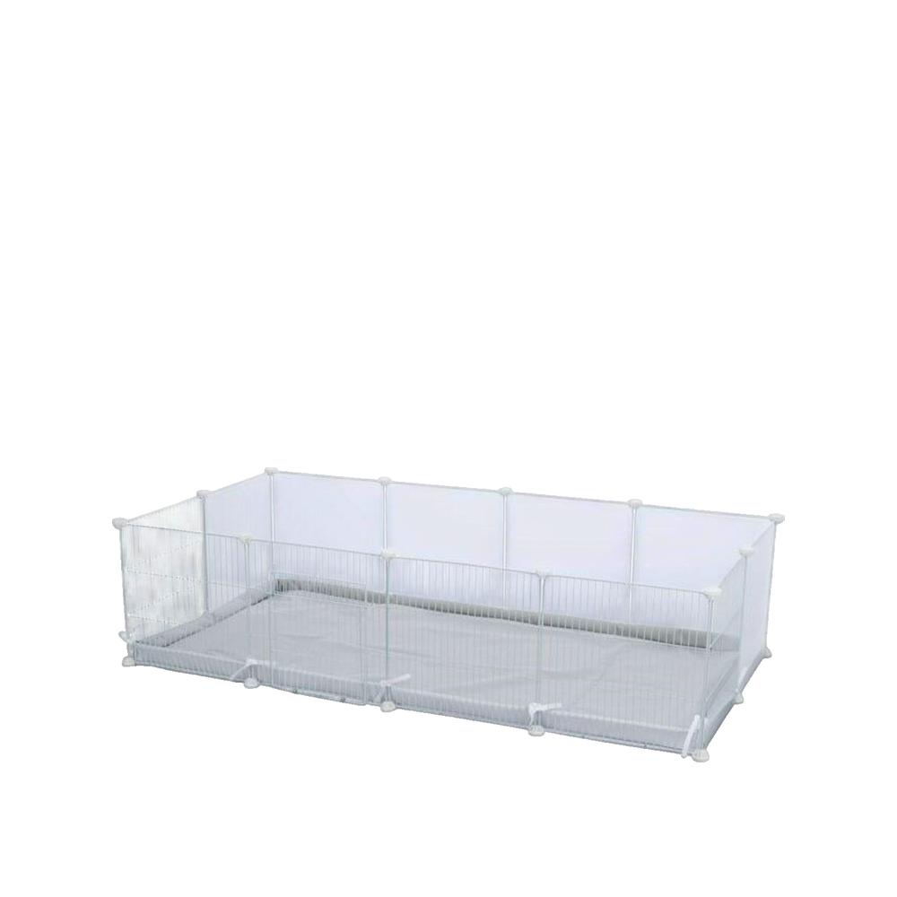 Trixie recinto cerrado para roedores blanco 140x35x70 cm