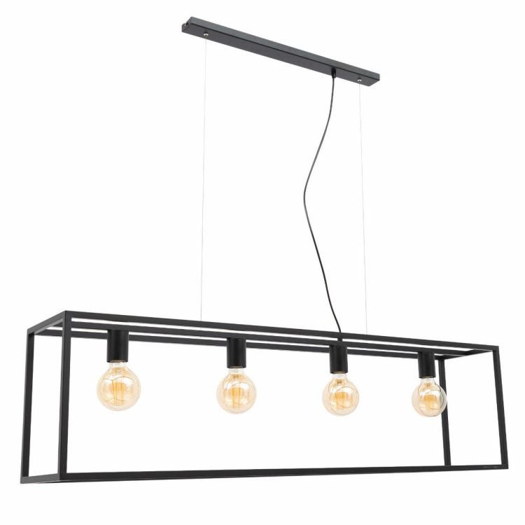 Lampa wisząca FURTIM czarna