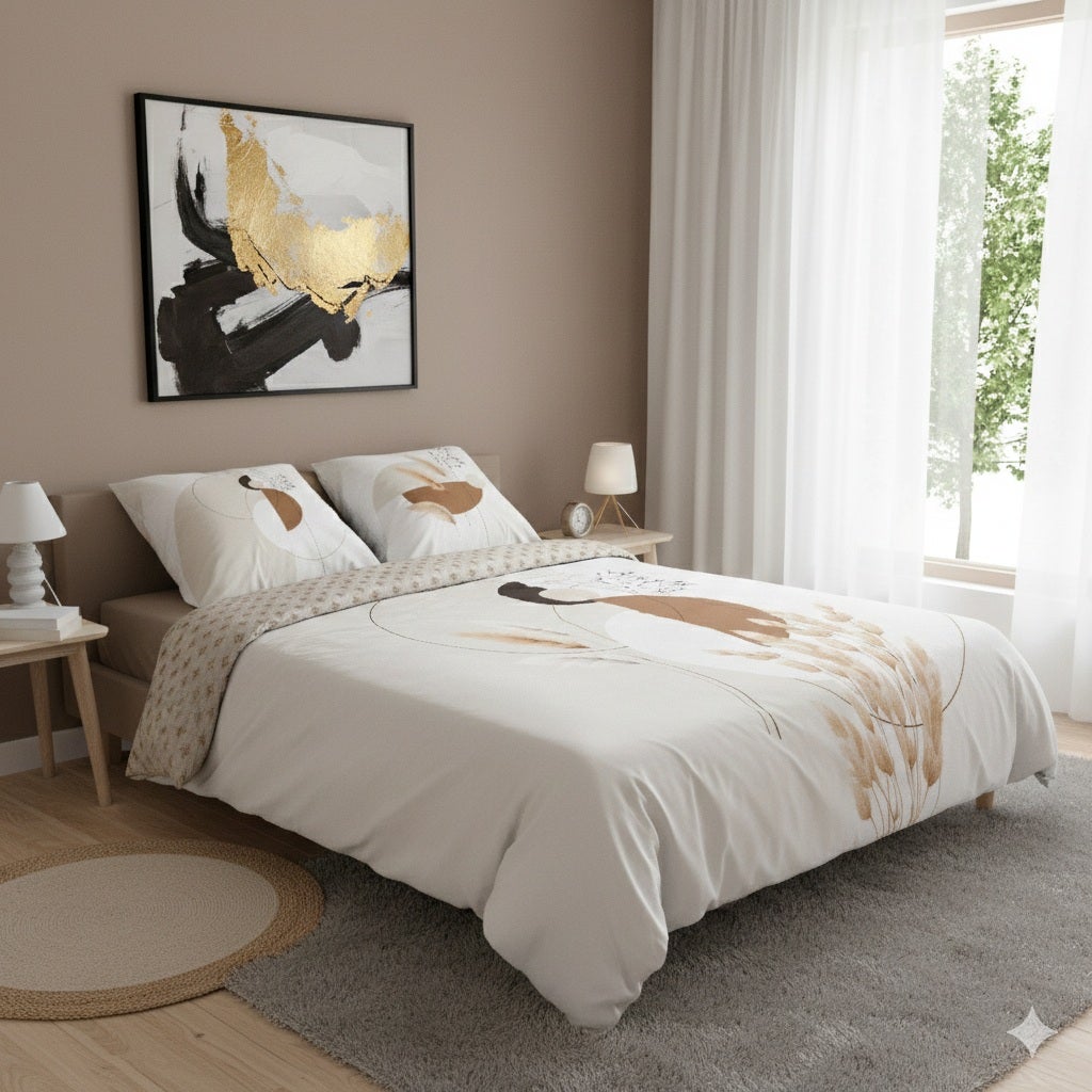 Couette 4 saisons 50% duvet - Blanc - 260 x 240 cm | Leroy Merlin