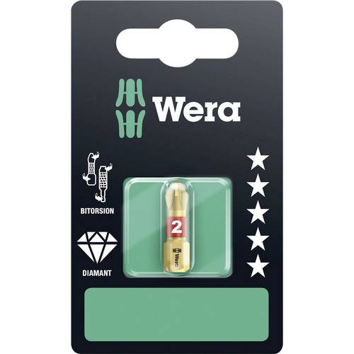 Jeu D'Embouts De Tournevis Wera - 17 Pièces Avec Mandrin Rapidaptor - Pour Outils Manuels Et Électriques