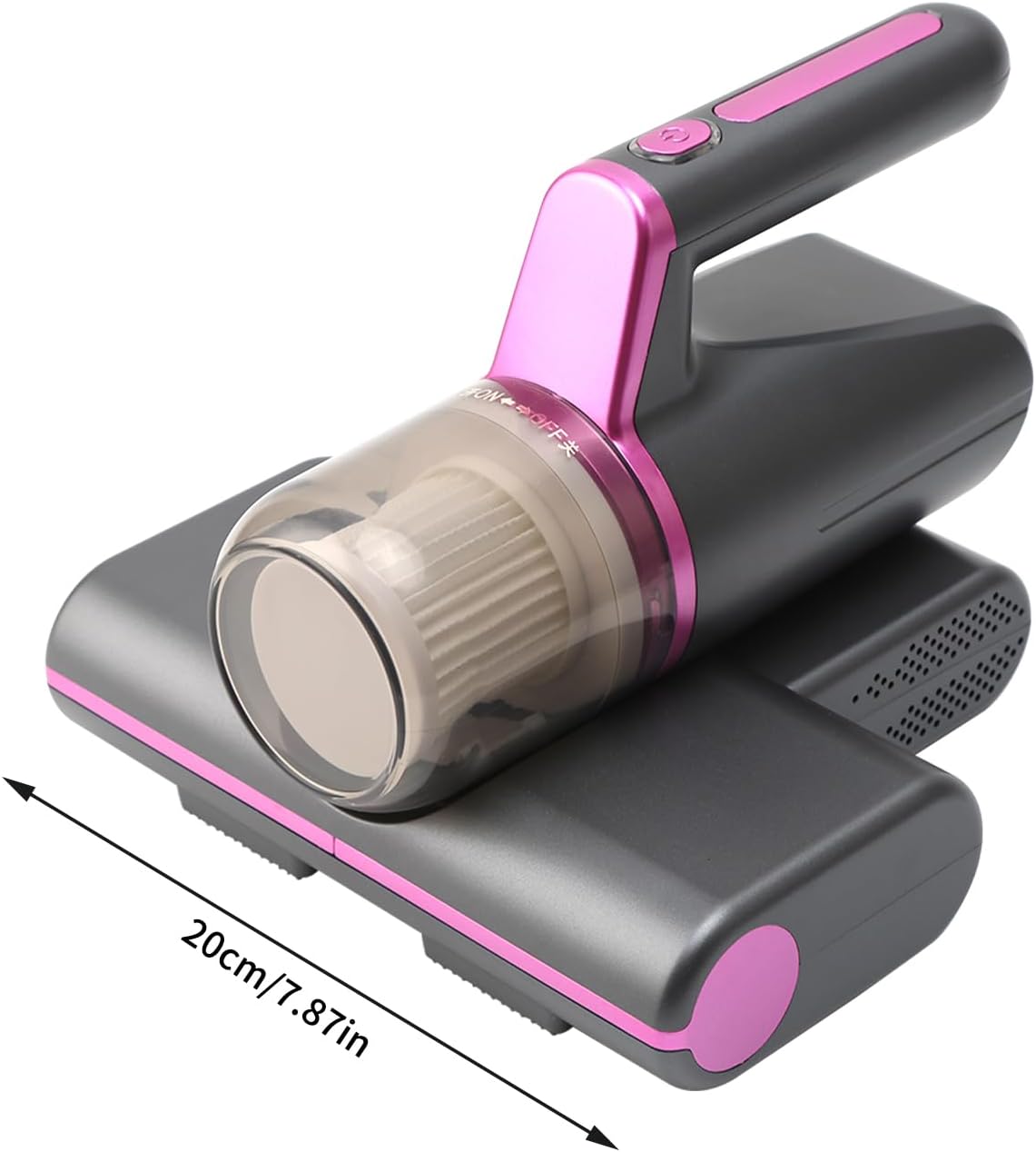 Aspirapolvere Portatile Per Materassi CREATULIZE – Ricaricabile Con Luce UV-C 270nm, Aspirazione 14 AW, Filtro HEPA, Batteria Da 1 Ora – Per Letto, Divano E Auto, Contro Acari E Peli Di Animali - 6