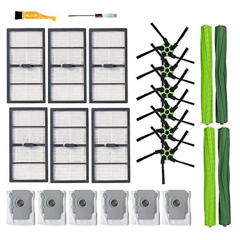 Kit Accessori Ricambio Per IRobot Roomba S9+ (9550) S9 (9150) - 14 Pezzi: Spazzole, Filtri HEPA, Sacchetti