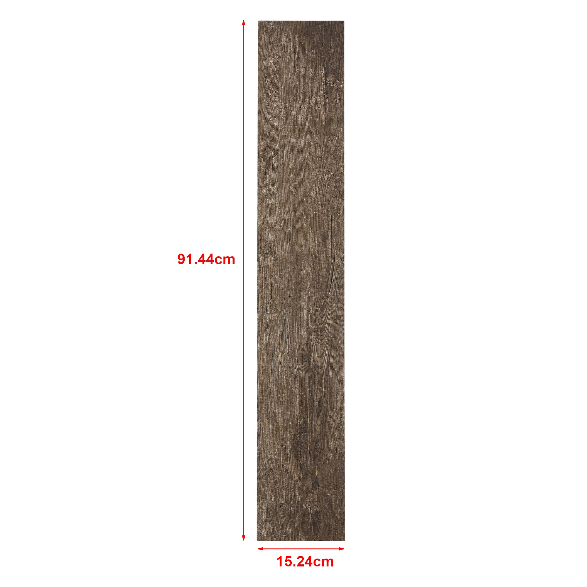 Revêtement de Sol Adhésif Valona PVC Vinyle 28 Pièces 3,92 m² Dark Oak Chêne Foncé [neu.holz] - 3