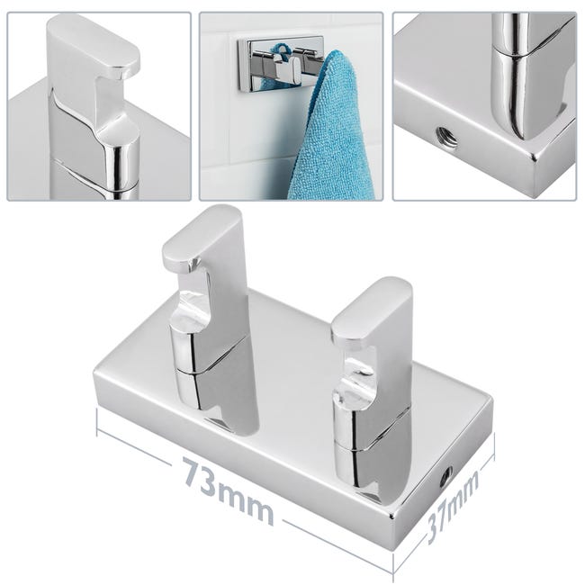 Moldes De Silicona Para Hacer Perchas DIY - 2 Piezas, Para Resina Epoxi O Arcilla, Tamaño 28.7x15.8 Cm