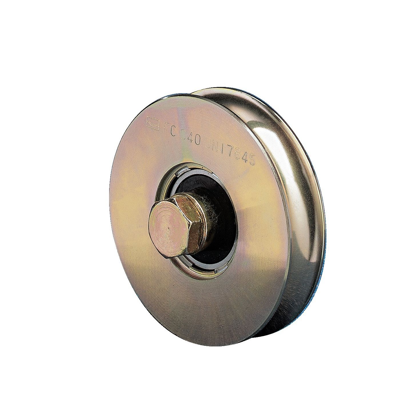 Ruedas Para Puertas Gola V - Diámetro 100 Mm