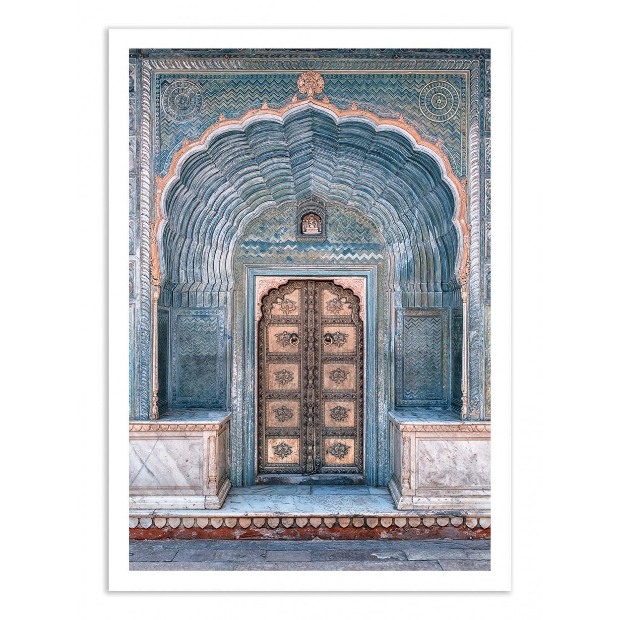 Art-poster - rajasthan architecture - manjik pictures - 30 x 40 cm