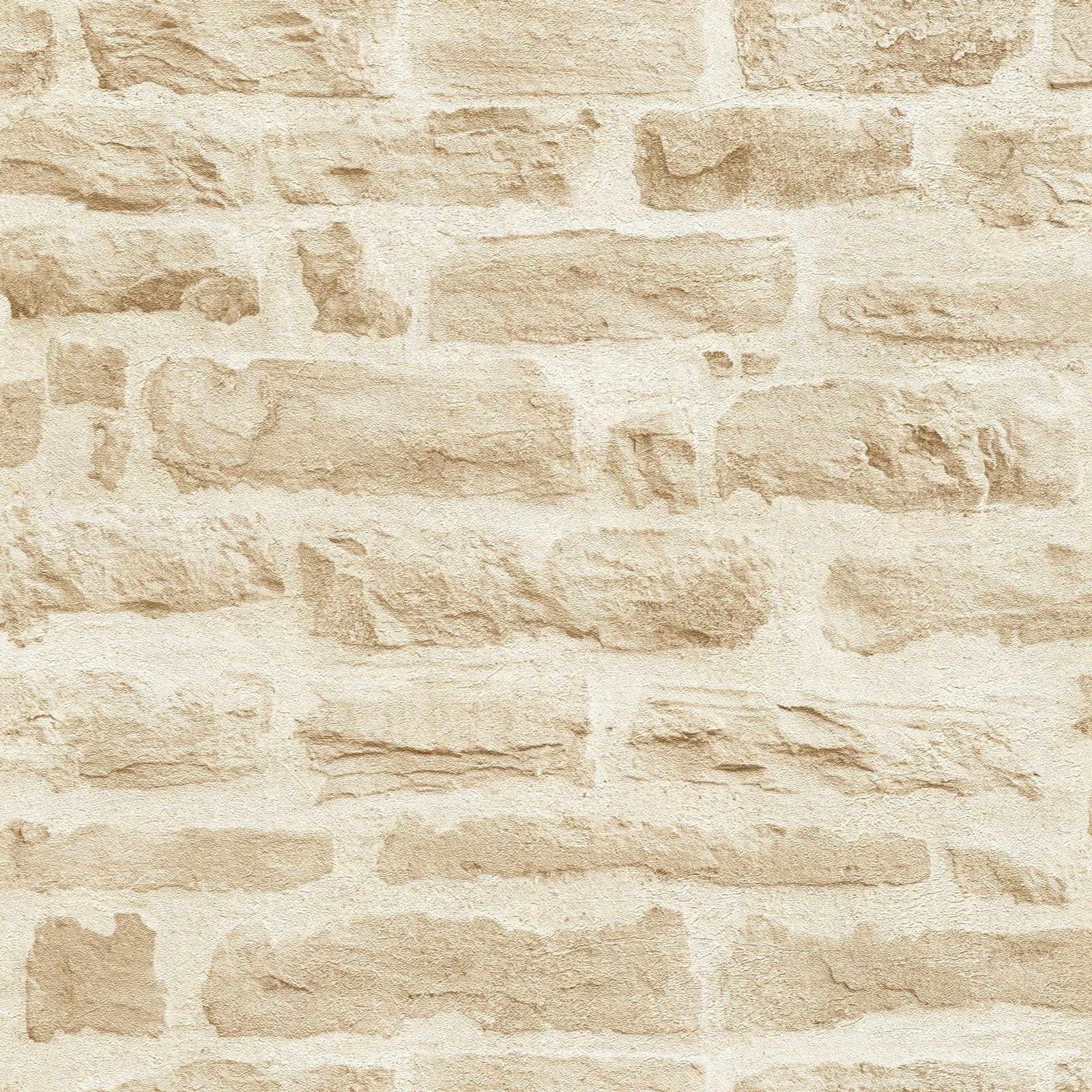 Papier peint Trompe l'oeil Beige Wood'N Stone 2, Elements 2 A.S. Création - 2