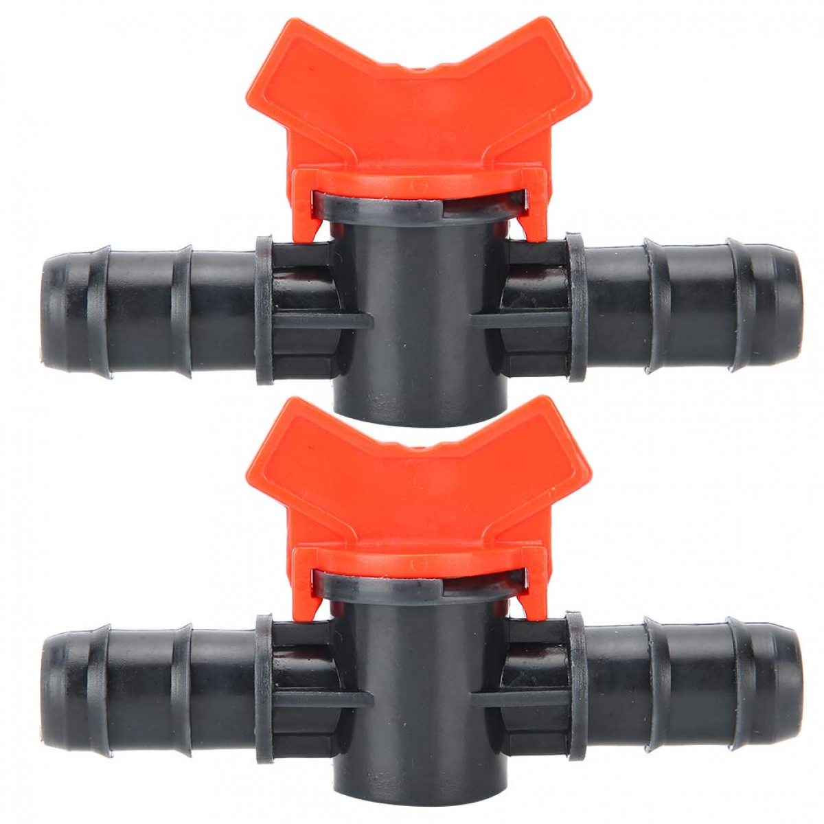 2 peças válvula reguladora de fluxo de água do tanque de peixes controlador de fluxo de água conector de t - 6