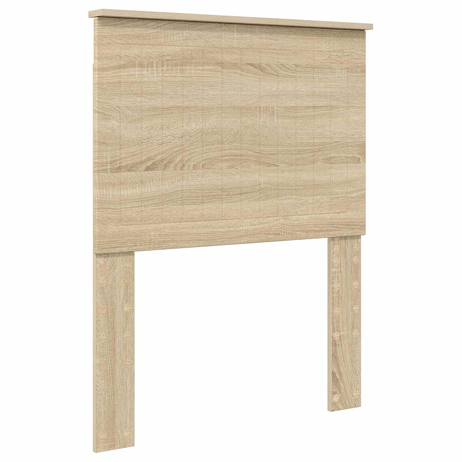 Lit de rangement chêne 75 x 190 cm panneau de bois - 7