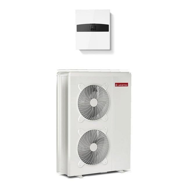 Pompe à chaleur Connecté Air / Eau monobloc Nimbus Plus M avec appoint électrique Ariston 12 kW Monophasé