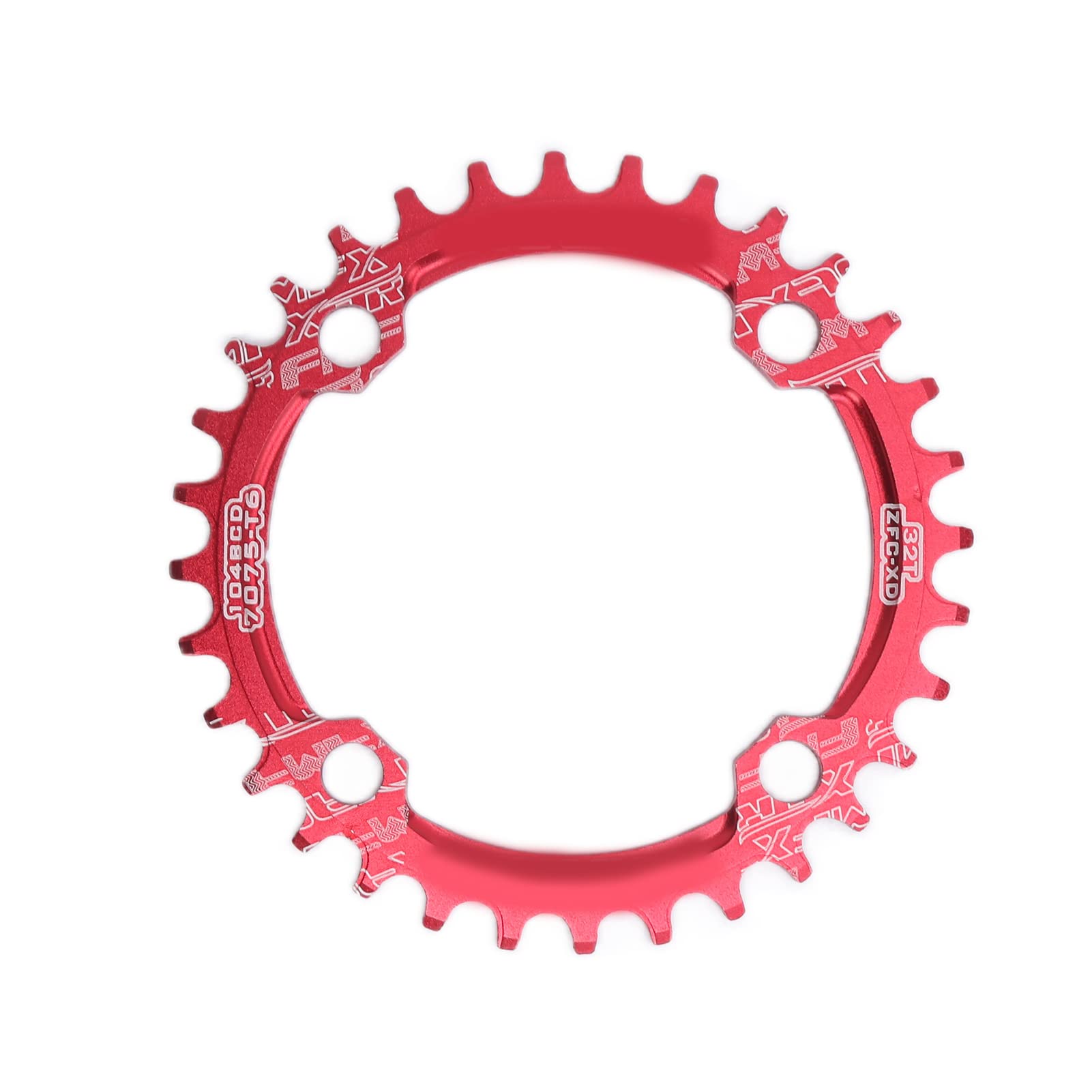 FMFXTR Tarcza łańcuchowa rowerowa wąska szeroka 104 BCD 32T okrągła do roweru górskiego