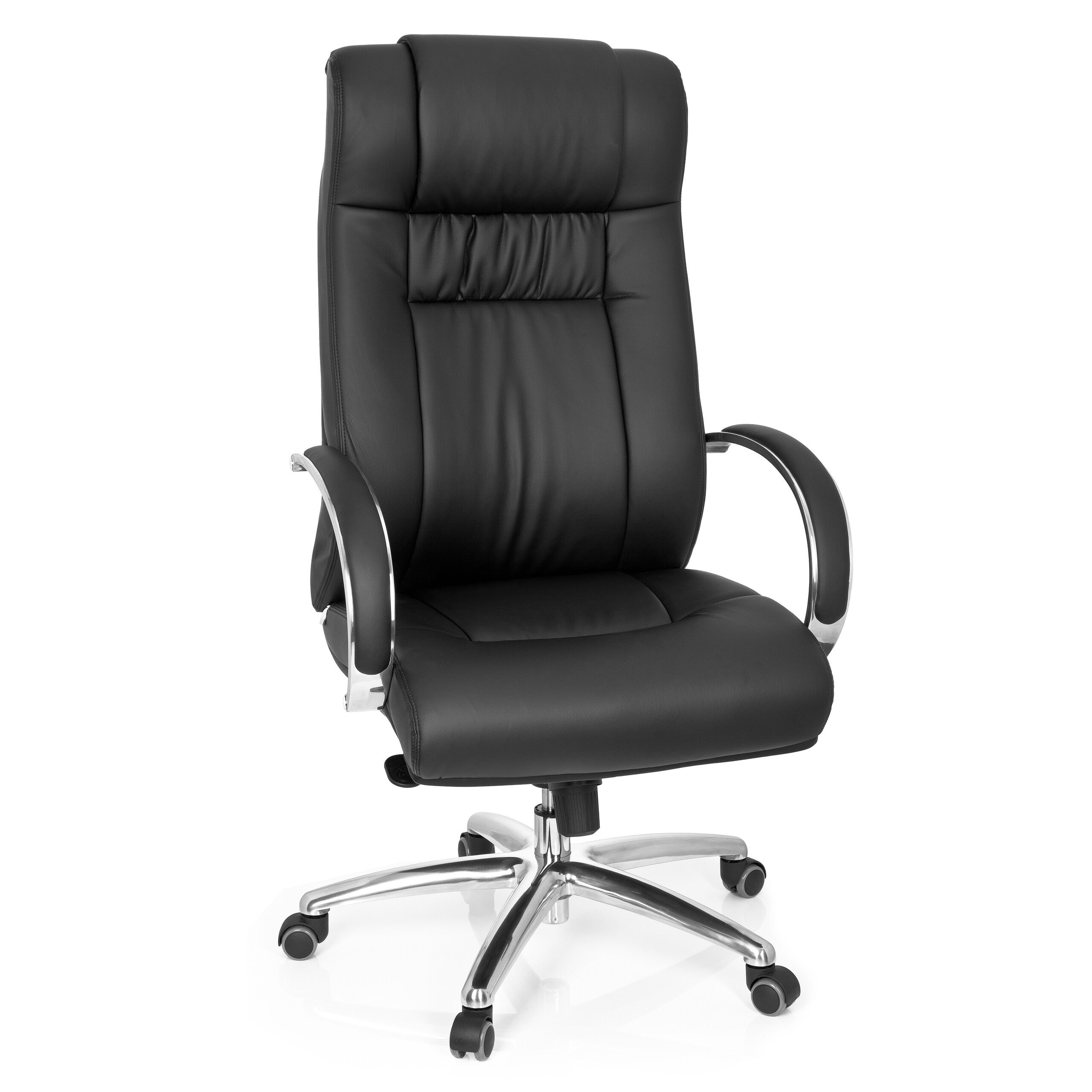 Krzesło Executive XXL G 600 sztuczna skóra czarny hjh OFFICE